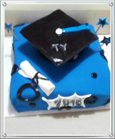 Ty Graduation Cake - Cake by Stephanie