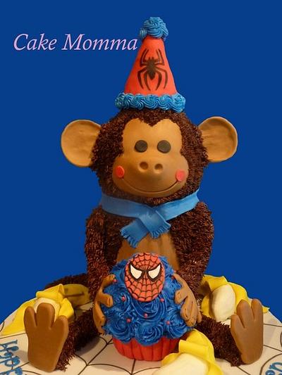 Monkey-man - Cake by cakemomma1979