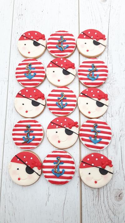 Sweet pirate cookies  - Cake by Nebibe Nelly
