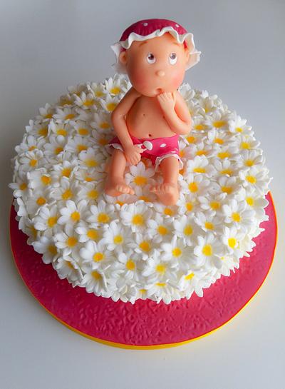 Sweet daisy - Cake by Bolinhos à medida