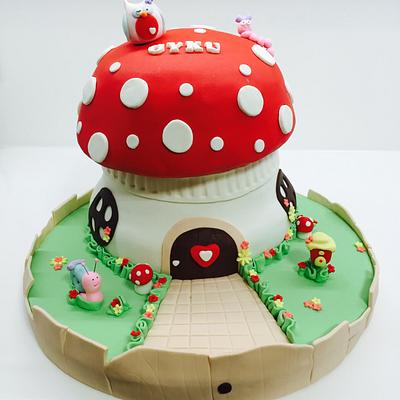 Mushroom Cake - Cake by Sirin Butik