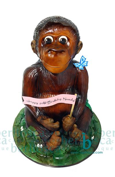 Orangutan Cake - Cake by Berliosca Cake Boutique