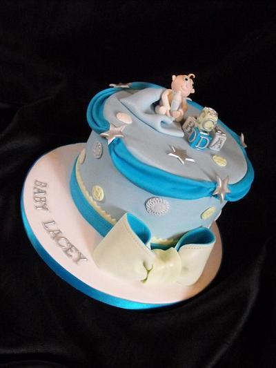 Baby shower cake - Cake by Dee