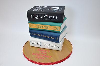 Books Galore - Cake by Sue Field
