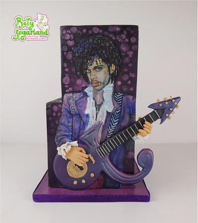 Prince in Purple - CPC Prince Collaboration - Cake by Bety'Sugarland by Elisabete Caseiro 
