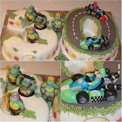 80's Theme Cake - Cake by Mrs Millie's