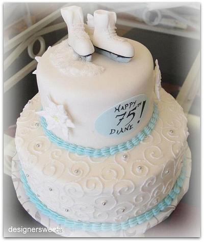 Winter Skates - Cake by DesignerSweets