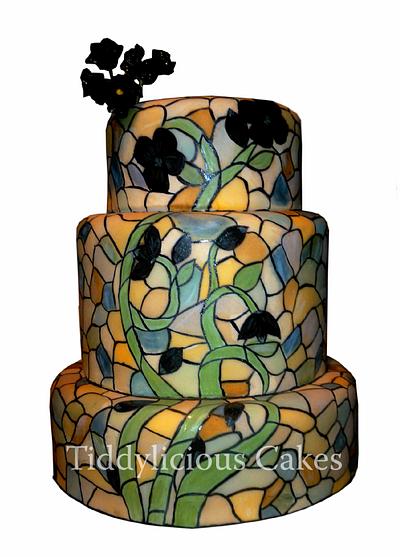 Stained Glass - Cake by Tiddy