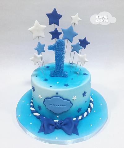 First Birthday  - Cake by Donatella Bussacchetti