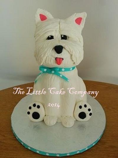 puppy cake - Cake by The Little Cake Company