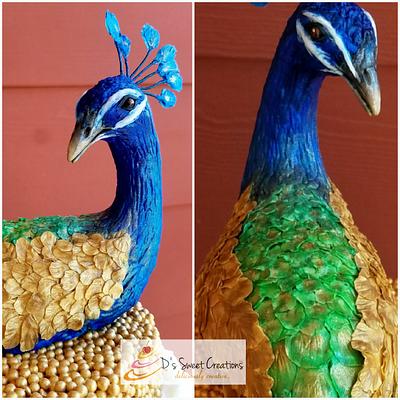 Beautiful Peacock  - Cake by Deepa