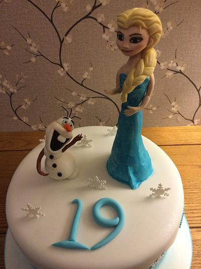 Frozen cake - Cake by Daisychain's Cakes
