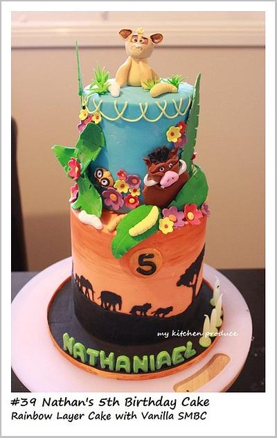 Lion King Theme Cake - Cake by Linda Kurniawan