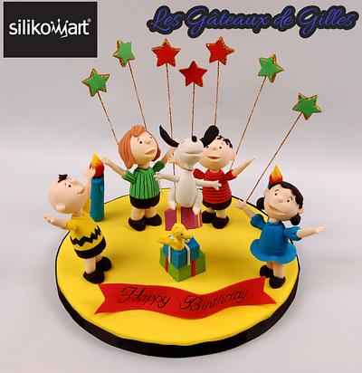 The Sugar Peanuts Gang Collaboration - Cake by Gilles Leblanc