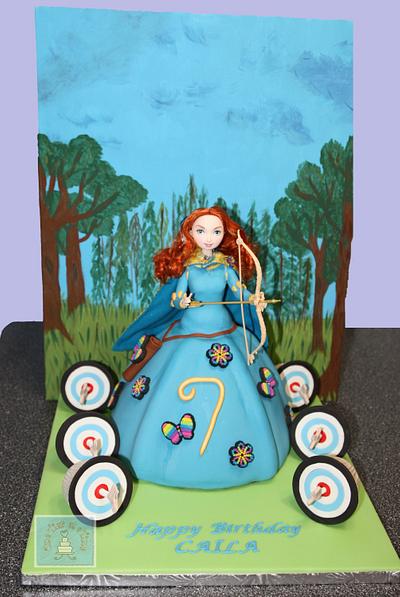 Princess Merida - Brave - Cake by Onetier