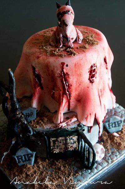 The Sugar Art Zombies Collaboration - Cake by AnabelaVentura