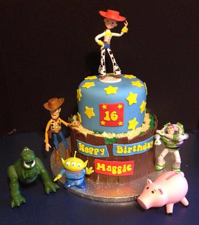 Toy Story16th Birthday Cake - Cake by Tracy's Custom Cakery LLC
