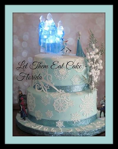 Yes another Frozen cake - Cake by Claire North
