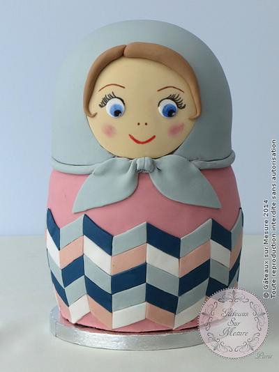 Russian doll - Cake by Galina Duverne - Gâteaux Sur Mesure Paris