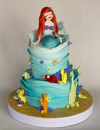 Mermaid Cake - Cake by Star Cakes
