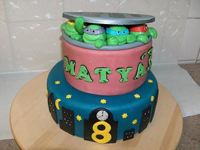 Ninja Turtles - Cake by Ivana