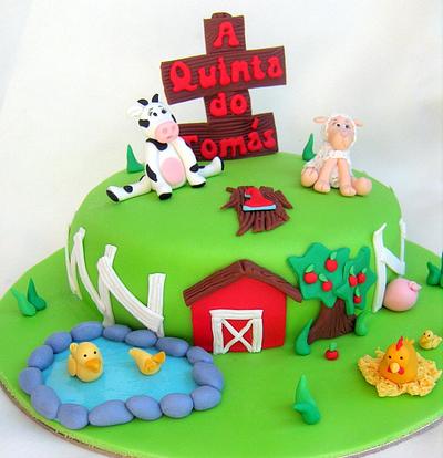 The farmhouse of Tomás - Cake by Os Doces da Susana