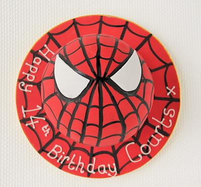 Spider-man - Cake by Candy's Cupcakes