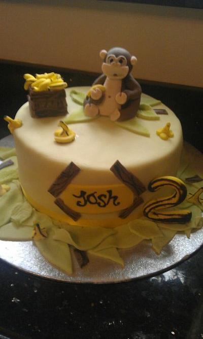 Monkey Cake  - Cake by Jessicas Cake Creations