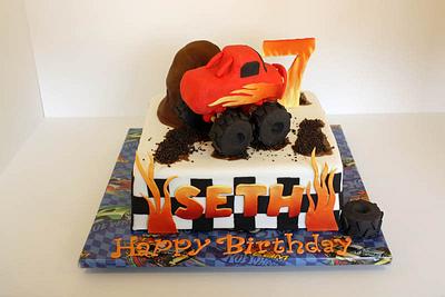 Monster Truck - Cake by Prima Cakes and Cookies - Jennifer