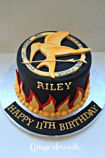 hunger games cake - Cake by gingerbreads