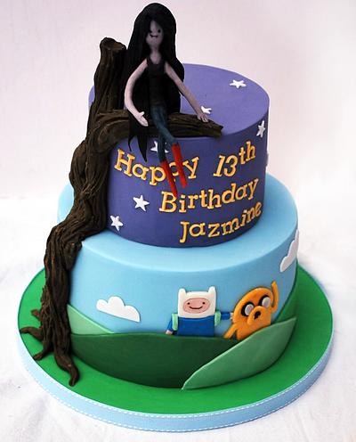 Adventure Time Marceline Cake - Cake by Danielle Lainton