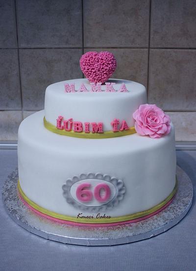 cake for mum  - Cake by Kmeci Cakes 