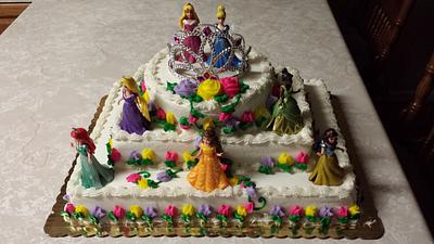 Disney princess - Cake by anatasia