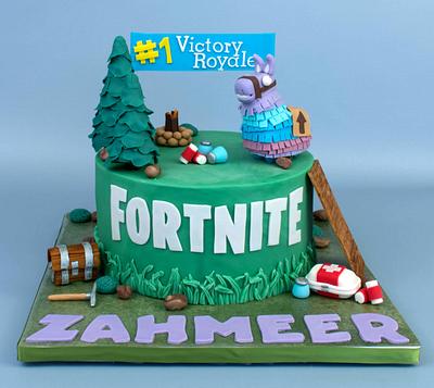 Fortnite - Cake by Prima Cakes and Cookies - Jennifer
