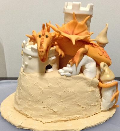 Dragon Castle Masterclass with Debbie Brown - Cake by MariaStubbs