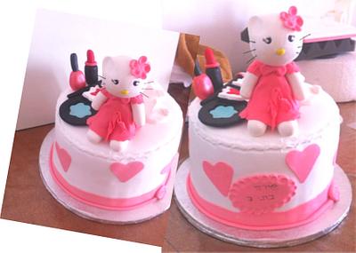 mackup and kity cake - Cake by Nivo