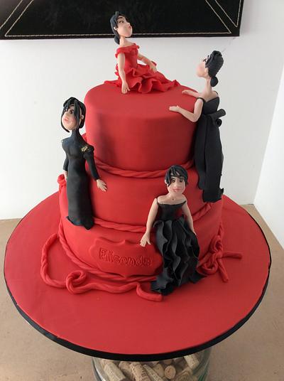 Glamour  - Cake by Cinta Barrera