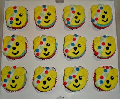 Pudsey bear - Cake by Time for Tiffin 
