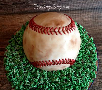 Dirty baseball cake - Cake by Enticing Icing