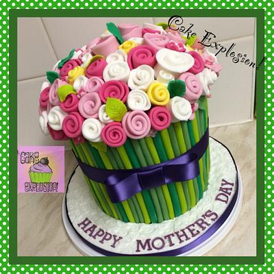 Mother's Day bouquet cake  - Cake by Cake Explosion!