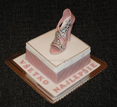 high heel cake - Cake by katarina139
