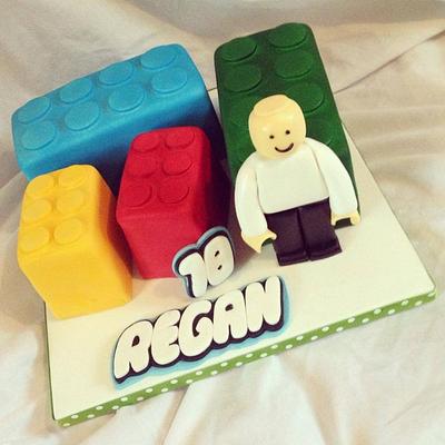 Lego birthday cake - Cake by Dee