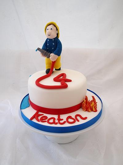 Fireman Sam - Cake by Cakes By Heather Jane