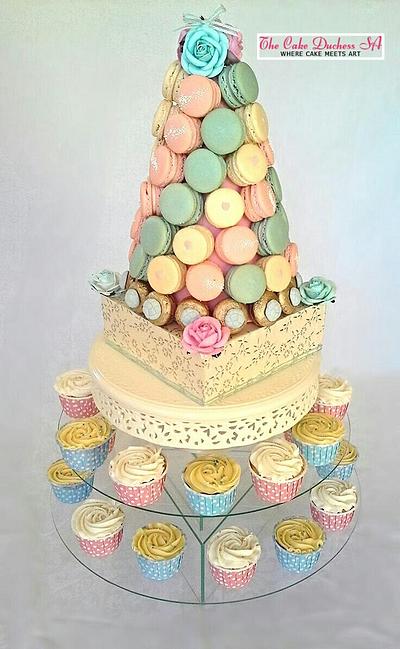 Vintage and Pastels - Cake by Sumaiya Omar - The Cake Duchess 