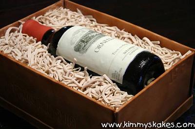 Box o' wine - Cake by Kimmy's Kakes