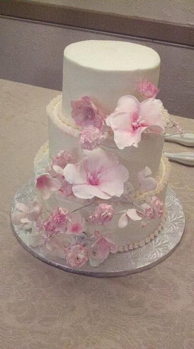 Wedding cake - Cake by Charis