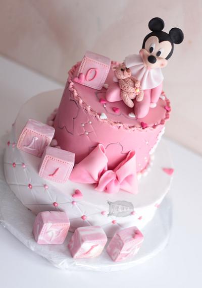 Pinky Minnie - Cake by Dunya Halawa by Soria