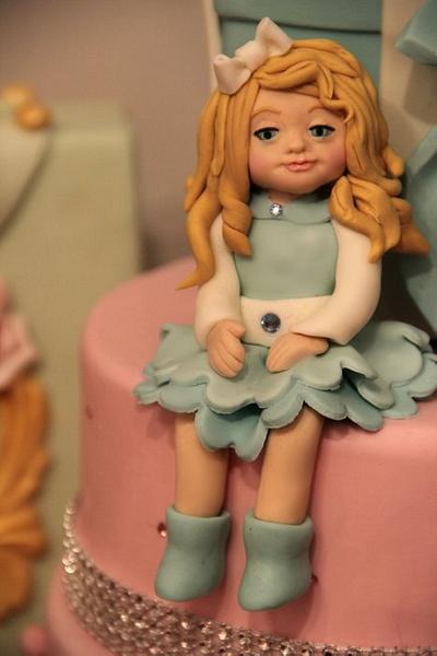 Little Princess  bday cake - Cake by La Belle Aurore