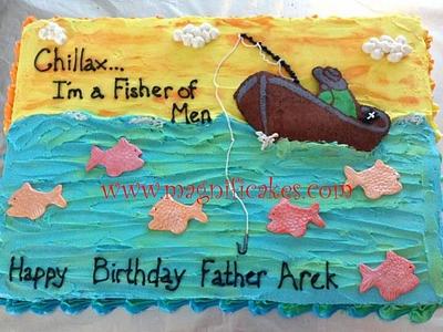 Fisher of Men - Cake by Magnificakes