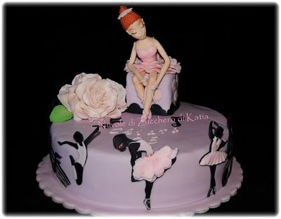 Ballet Cake - Cake by NuvolediZuccherodiKatia